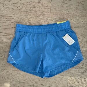 Blue Athletic Shorts Small NWT
